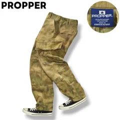 【定番】 プロッパー プロパー PROPPER BDU リップストップ カーゴ パンツ  S－R A－TACS FG CAMO 迷彩柄 カモ柄 カーキ ミリタリー ストリート アメリカン カジュアル ウェア メンズ