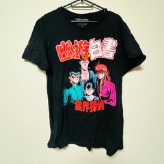 幽☆遊☆白書 アニメTシャツ 黒 Mサイズ