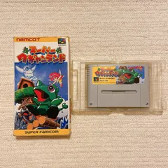 【動作未確認】SFC スーパーワギャンランド 箱付き ナムコット NAMCOT スーファミ 名作アクション ジャンク品