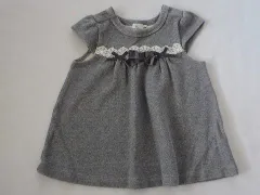 組曲 kumikyoku アウトレット 子供服 女の子 BM 約 80cm 90cm ベビー服 ジャンパースカート グレー 秋 冬 ★3 冬服 ガールズ 女児 キッズ ベビー 【中古】 ユーズド リサイクル こども