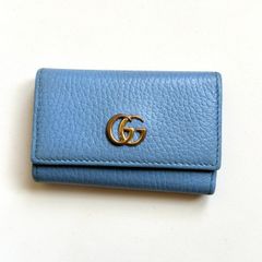 GUCCI 名刺入れ カードケース ブルー - メルカリ