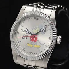 稼働 ディズニー 85 QZ リミテッドエディション キャラクター文字盤 ミッキーマウス レディース腕時計 KMR 2000000 NSK