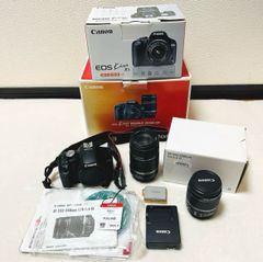 極美品】Canon EOS Kiss X7 超軽量ダブルズームレンズセット - メルカリ