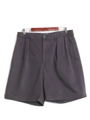 【お得なクーポン配布中!】 90s ポロ ラルフローレン コットン チノ ショートパンツ メンズ 35 古着 90年代 オールド 短パン ツータック ショーツ 半パン ワンポイント