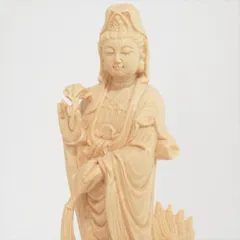 獅子乗観自在獅子観音菩薩高さ21㎝仏教菩薩置物魔除け