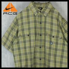90's NIKE ACG Border S/S Shirt 隠しポケット - メルカリ