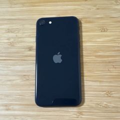 バッテリー100%【美品】Apple iPhoneSE 第3世代　128GB ミッドナイト