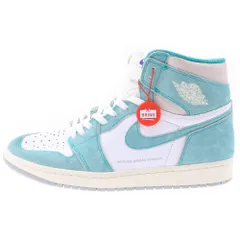 NIKE (ナイキ) AIR JORDAN 1 RETRO HIGH OG TURBO GREEN エアジョーダン1 レトロハイオージーターボグリーン ハイカットスニーカー US12/30cm 555088-311