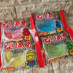 【4個】 やおきん　カップねりあめ　練り飴　お試し