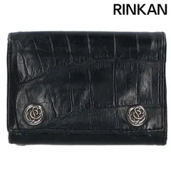 【超極美品】クロムハーツ RINKAN鑑定済 3フォールド クロス 三つ折り財布 超極美品】クロムハーツ RINKAN鑑定済 3フォールド クロス 三