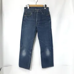 LEVIS 501 デニム ジーンズ 古着 ジーパン Gパン カジュアル コットン ボタンフライ W28 L30 インディゴ リーバイス ボトムス A11325◆