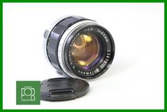 【動作保証・点検済】良品■希少玉?■Olympus G.Zuiko Auto-S 40mm F1.4■メモリ青色■1872