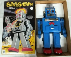 space robot スペースロボット ブリキ Yahoo!オークション -「スペースロボット」(ブリキ) (ビンテージ
