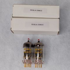 TESLA E88CC（JAN6922,6DJ8互換）ゴールドピン テスラ真空管