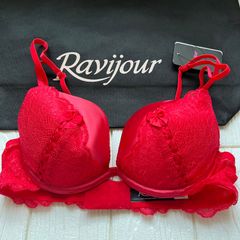 ラヴィジュール新品タグ付 ブラRED 0502/4389