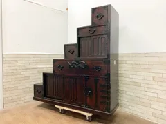 2025年最新】階段箪笥 アンティークの人気アイテム - メルカリ