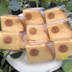 【初出店期間限定販売】低糖質無添加グルテンフリーシフォンケーキ・ベーキングパウダー不使用・ラカント・有機バニラエッセンスのサムネイル