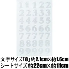 23年最新 シール レタリング 数字の人気アイテム メルカリ