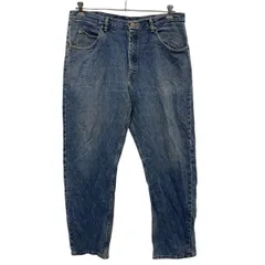 Wrangler デニムパンツ W36 ラングラー ブルー ビッグサイズ メキシコ製 カジュアル アメカジ 古着卸 アメリカ仕入 2504-34