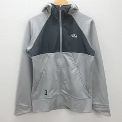 G■アシックス/asics スウェットパーカ/トレーニングウェア【L】灰/men's/104【中古】■