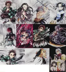 鬼滅の刃　全集中展　無限列車　遊郭編　幕間画ポストカード　全4種セット 鬼滅の刃「全集中展」無限列車編・遊郭編 』ポストカードセット