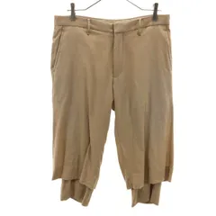 MIHARA YASUHIRO ミハラヤスヒロ 日本製 ウールブレンド ハーフ パンツ M ブラウン系 メンズ 古着