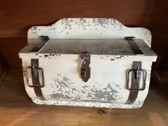 ガーデンボックス box ウォールボックス 壁掛け 収納 ポスト アンティーク 鉄製 ディスプレイ ガーデン 庭 シャビー おしゃれ