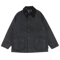 極美品△Barbour バブアー 24AW 242MWX0018 BEDALE ビデイル ワックス コットン ブルゾン レギュラーフィット オイルド ジャケット ブラック L 英国製 正規品 メンズ