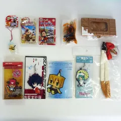 ラバーストラップ他 10点セット詰め合わせ 〈5500357〉