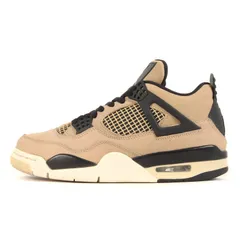 NIKE ナイキ サイズ:26.0cm WMNS AIR JORDAN 4 RETRO MUSHROOM (AQ9129-200) ウィメンズ エアジョーダン4 レトロ マッシュルームWMNS US9 スニーカー シューズ 靴【メンズ】