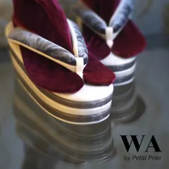 新品・未使用  ベロア 足袋【ボルドー】ストレッチ フリーサイズ レディース 振袖 袴 着物 TB-8