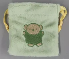 【中古】バッグ ボリス/中央・全身 ふわふわ巾着ポーチ 「タイトーくじ ミッフィー＆ボリス Fluffy Collection」 E賞