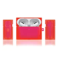 AirPods Pro 第1世代 / 第2世代 エアポッズプロ ケース EYLE スクエア型 TILE neon PINK XEA02-TL-B01