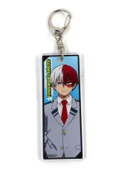 【中古】キーホルダー 轟焦凍 アクリルキーホルダー 「僕のヒーローアカデミア 雄英高校オープンスクール 放て!SMASHルーレット」 A賞