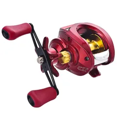 新着商品 CHANGSHENG ベイトリール 釣りリール ベイトフィネスリール 浅溝スプール 超軽量 アルミ合金製スプール 強力マグネットブレーキ 海釣り/淡水両用