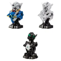 【中古】トレーディングフィギュア 全3種セット 「機動戦士ガンダム MSメカニカルバスト02 ガンダムエクシア」のサムネイル