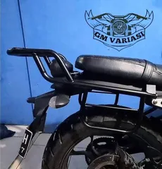 訳あり YAMAHA XSR125 XSR155 リヤキャリア ブラック塗装 サイドバッグ取り付けOK バインダー機能付き RE46J RG63のサムネイル