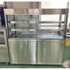 【業界最長1年保証】【中古】ホットショーケース フロアータイプ 大穂製作所 RHGF-HC-1500 幅1500×奥行600×高さ800 【送料無料】【業務用】のサムネイル