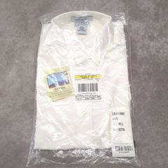 未使用　LLBean　CGX オックスフォード半袖シャツ　15-REG  ホワイト　半袖シャツ 　タグ付　LLビーン　エルエルビーン TRINKLE RESISTANT