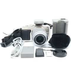 ショット数1029回。★美品★ OLYMPUS PEN Lite E-PL6 レンズキット [シルバー]