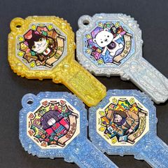 妖怪ウォッチ☆妖怪メダル☆9枚セット キラホロ うんちく魔 花