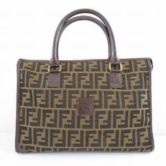 美品 FENDI フェンディ ズッカ トートバッグ ミニボストンバッグ A4