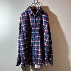 SAUGATUCK 80s オンブレチェック ネルシャツ　好配色 SAUGATUCK 80s オンブレチェック ネルシャツ 好配色 - メルカリ