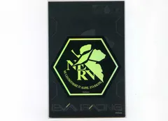 １枚　エヴァンゲリオンレーシング ホログラムステッカー NERVエンブレム