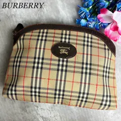 極美品✨BURBERRY バーバリーロンドン ノバチェック ポーチ