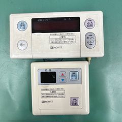 ノーリツ　給湯器　QGAK002　QGAK102　浴室と台所リモコンセット　中古