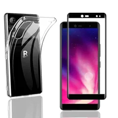 【特価セール】/ P710 ケース P780 クリア 5G 】 液晶保護 5G フィルム フィルム 硬度9H 日本製素材旭硝子製 Hand 耐衝撃 Rakuten + 全透明 + カバー Rakuten TPU 耐衝撃 ガラス 超薄型 Hand/Hand Ra