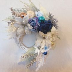 森のクリスマスリース 妖精トムテ ハンドメイド - メルカリ