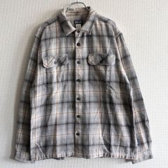 美品】 ARTS&SCIENCE 【Back Button Moc Neck Tuck Blouse】 SIZE:1 