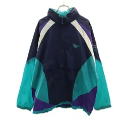 【Reebok】リーボック 90s ハーフジップ マンウテンパーカー  XL相当 Reebok】リーボック 90s ハーフジップ マンウテンパーカー XL